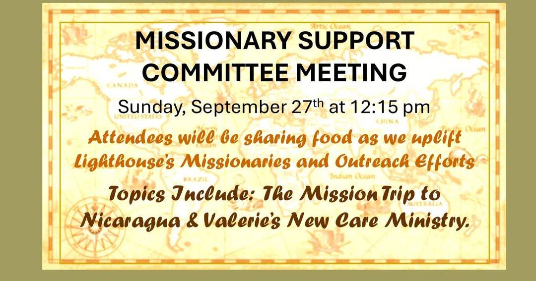 Missions Support Team Meeting