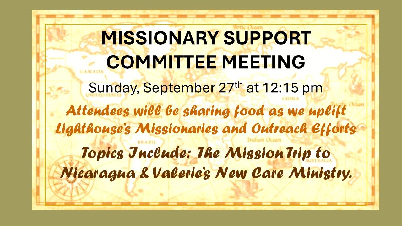Missions Support Team Meeting